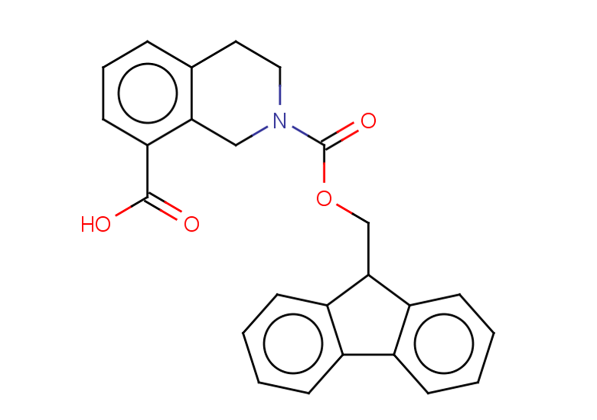 2-{[(9H-fluoren-9-yl)methoxy]carbonyl}-1,2,3,4-tetrahydroisoquinoline-8-carboxylic acid