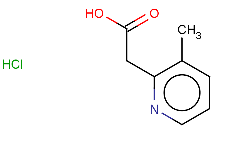 2-(3-methylpyridin-2-yl)acetic acid hydrochloride