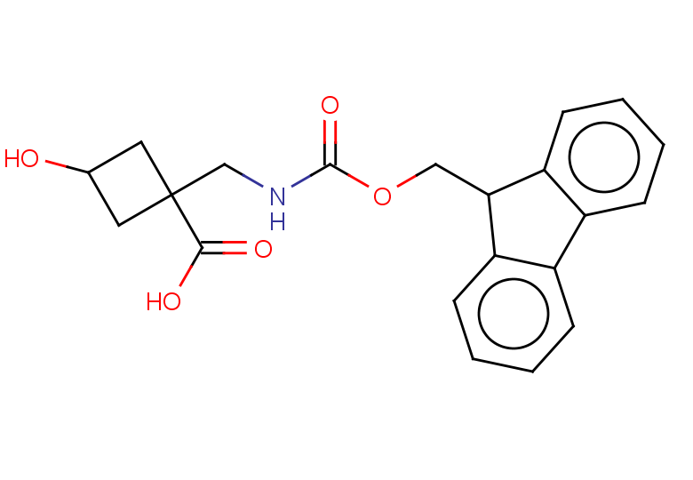 1-[({[(9H-fluoren-9-yl)methoxy]carbonyl}amino)methyl]-3-hydroxycyclobutane-1-carboxylic acid