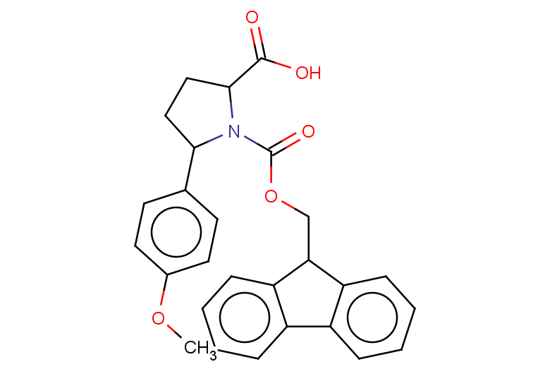1-{[(9H-fluoren-9-yl)methoxy]carbonyl}-5-(4-methoxyphenyl)pyrrolidine-2-carboxylic acid