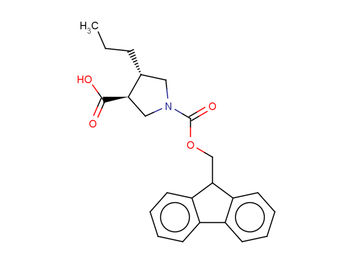 rac-(3R,4R)-1-{[(9H-fluoren-9-yl)methoxy]carbonyl}-4-propylpyrrolidine-3-carboxylic acid, trans