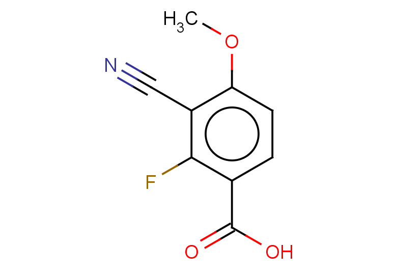 3-cyano-2-fluoro-4-methoxybenzoic acid