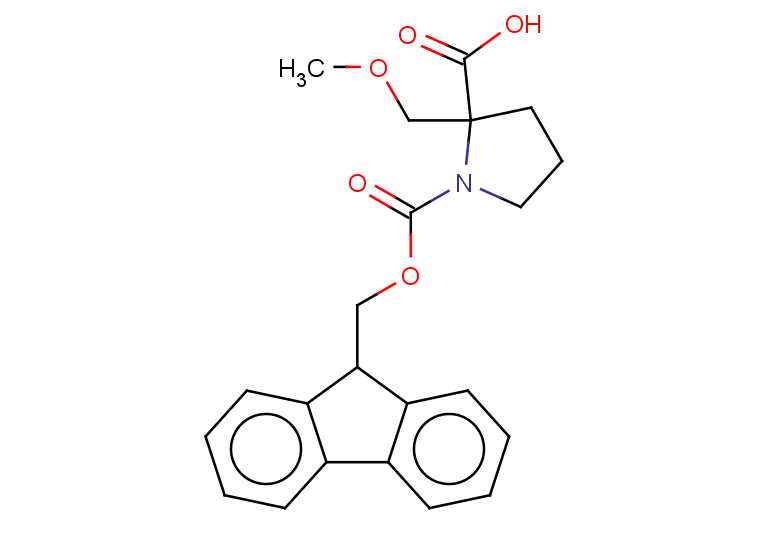 1-{[(9H-fluoren-9-yl)methoxy]carbonyl}-2-(methoxymethyl)pyrrolidine-2-carboxylic acid