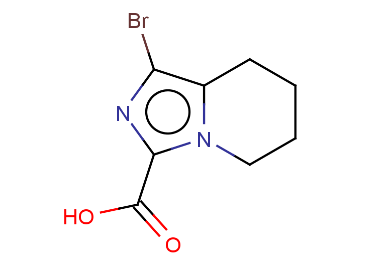 1-bromo-5H,6H,7H,8H-imidazo[1,5-a]pyridine-3-carboxylic acid