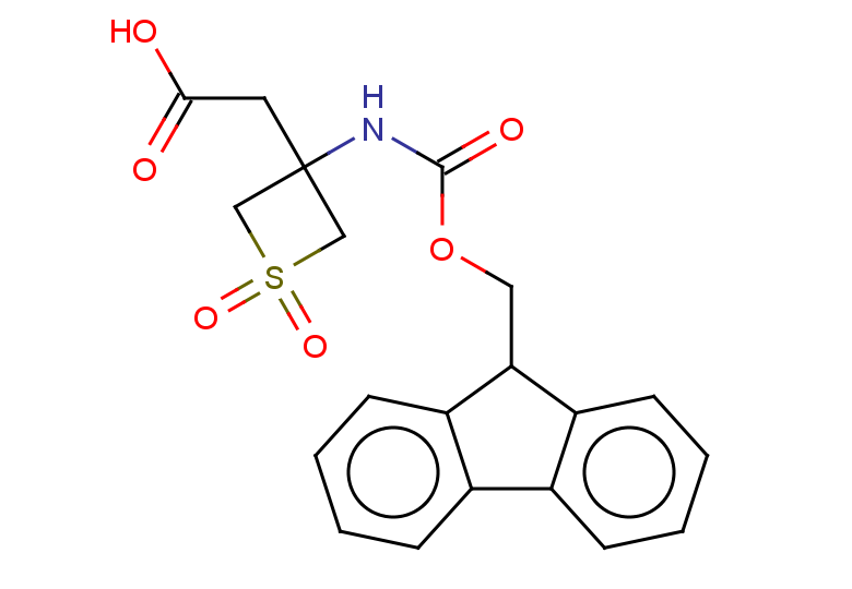 2-[3-({[(9H-fluoren-9-yl)methoxy]carbonyl}amino)-1,1-dioxo-1lambda6-thietan-3-yl]acetic acid