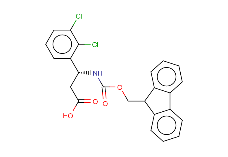 (3R)-3-(2,3-dichlorophenyl)-3-({[(9H-fluoren-9-yl)methoxy]carbonyl}amino)propanoic acid