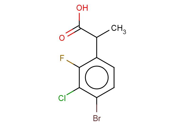 2-(4-bromo-3-chloro-2-fluorophenyl)propanoic acid