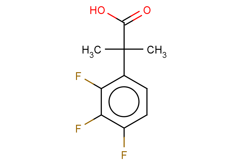 2-methyl-2-(2,3,4-trifluorophenyl)propanoic acid