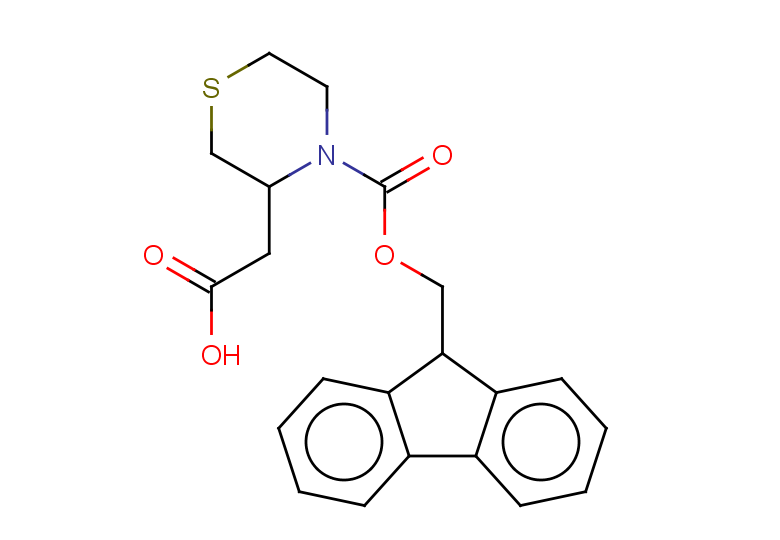 2-(4-{[(9H-fluoren-9-yl)methoxy]carbonyl}thiomorpholin-3-yl)acetic acid