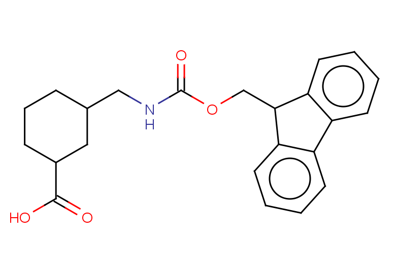 3-[({[(9H-fluoren-9-yl)methoxy]carbonyl}amino)methyl]cyclohexane-1-carboxylic acid, Mixture of diastereomers