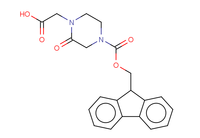 2-(4-{[(9H-fluoren-9-yl)methoxy]carbonyl}-2-oxopiperazin-1-yl)acetic acid