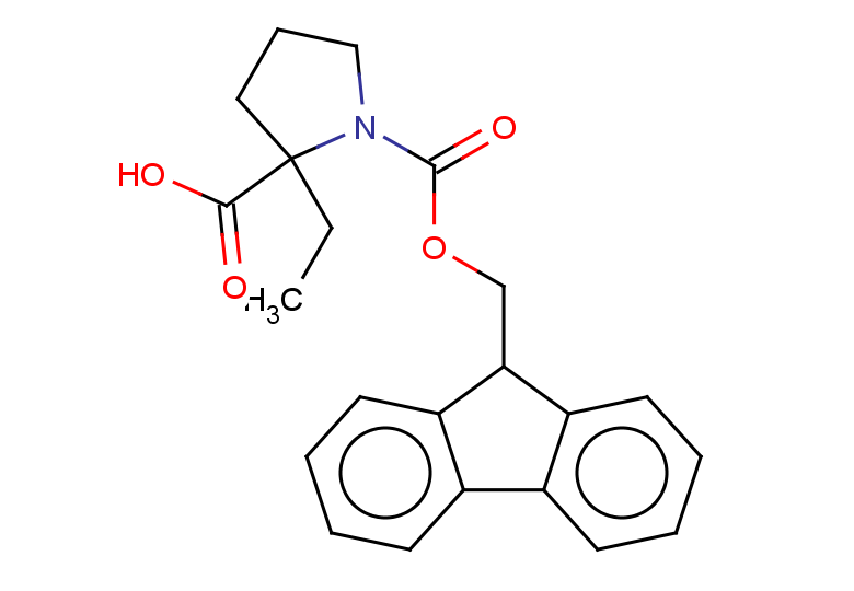 2-ethyl-1-{[(9H-fluoren-9-yl)methoxy]carbonyl}pyrrolidine-2-carboxylic acid