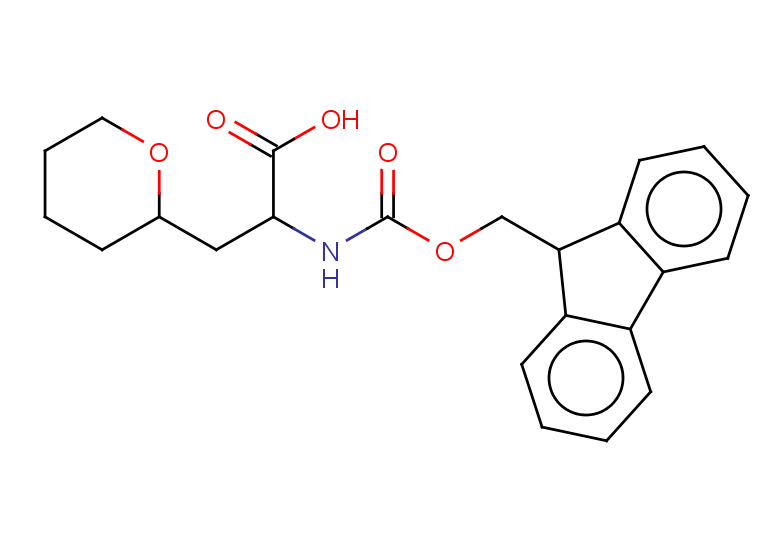 2-({[(9H-fluoren-9-yl)methoxy]carbonyl}amino)-3-(oxan-2-yl)propanoic acid