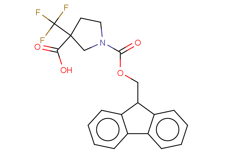 1-{[(9H-fluoren-9-yl)methoxy]carbonyl}-3-(trifluoromethyl)pyrrolidine-3-carboxylic acid