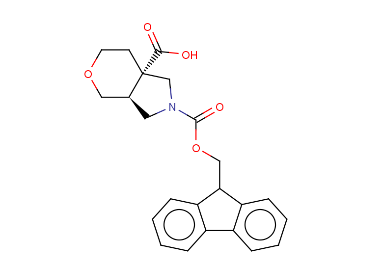 rac-(3aR,7aR)-2-{[(9H-fluoren-9-yl)methoxy]carbonyl}-octahydropyrano[3,4-c]pyrrole-7a-carboxylic acid, cis