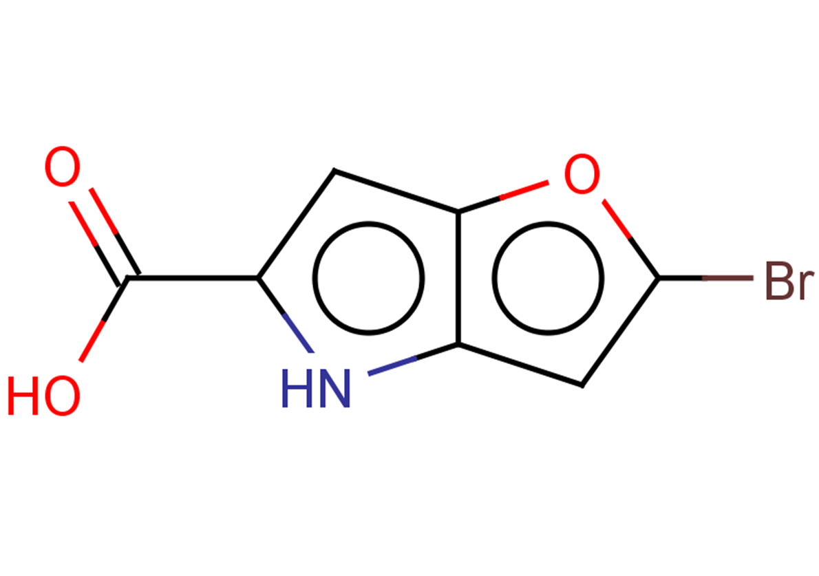 2-bromo-4H-furo[3,2-b]pyrrole-5-carboxylic acid