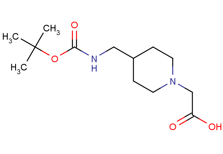 2-[4-({[(tert-butoxy)carbonyl]amino}methyl)piperidin-1-yl]acetic acid