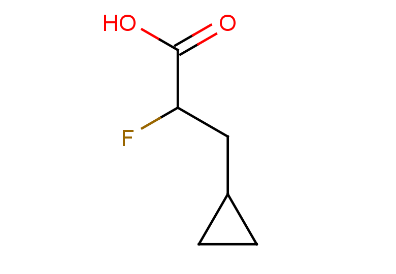 3-cyclopropyl-2-fluoropropanoic acid
