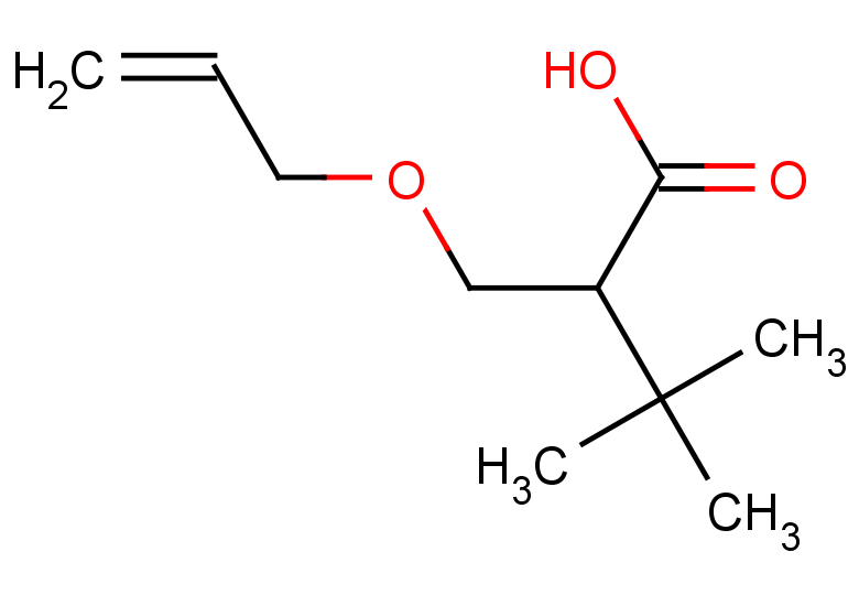 3,3-dimethyl-2-[(prop-2-en-1-yloxy)methyl]butanoic acid