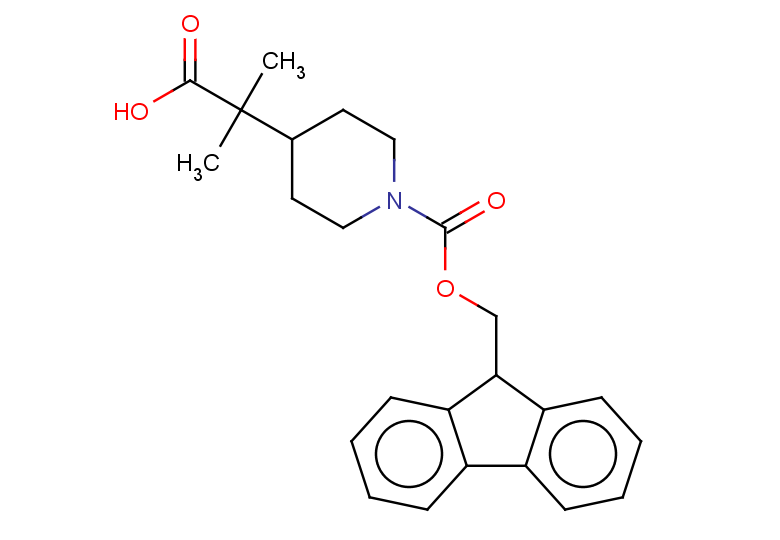 2-(1-{[(9H-fluoren-9-yl)methoxy]carbonyl}piperidin-4-yl)-2-methylpropanoic acid