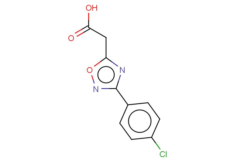 2-[3-(4-chlorophenyl)-1,2,4-oxadiazol-5-yl]acetic acid