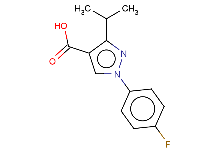 1-(4-fluorophenyl)-3-(propan-2-yl)-1H-pyrazole-4-carboxylic acid