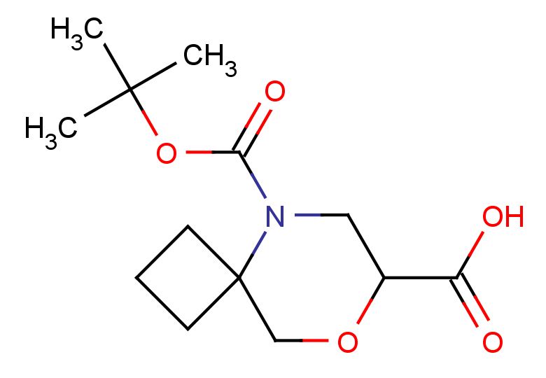 5-[(tert-butoxy)carbonyl]-8-oxa-5-azaspiro[3.5]nonane-7-carboxylic acid
