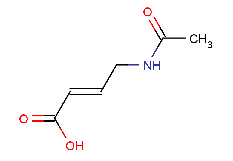 (2E)-4-acetamidobut-2-enoic acid