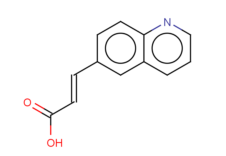 (2E)-3-(quinolin-6-yl)prop-2-enoic acid