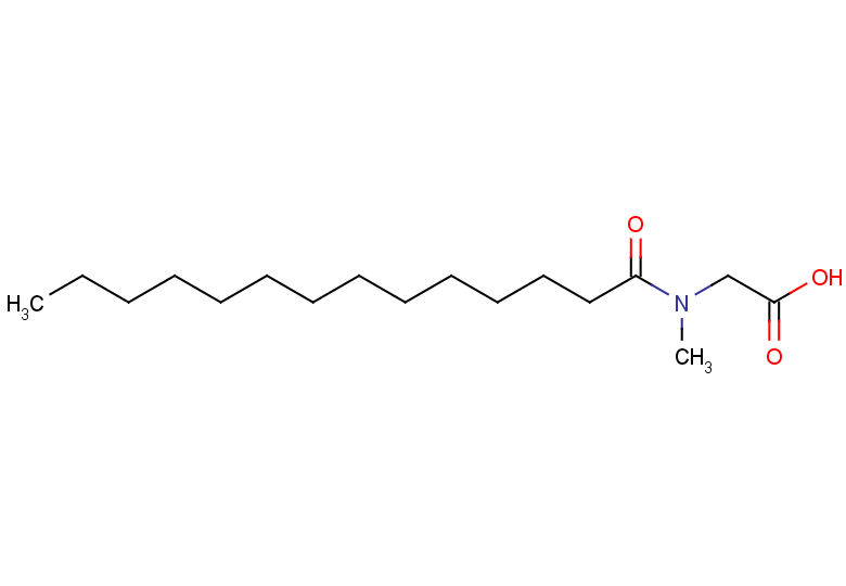 2-(N-methyltetradecanamido)acetic acid