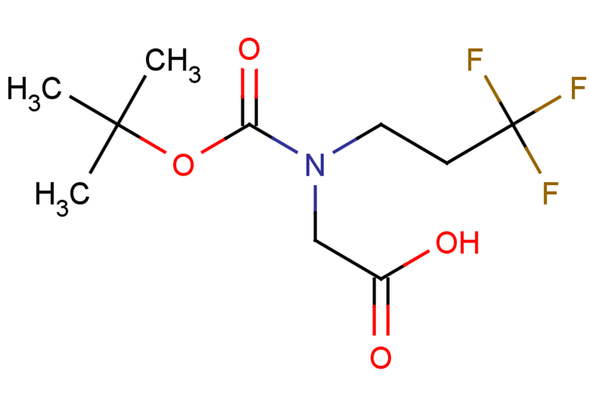 2-{[(tert-butoxy)carbonyl](3,3,3-trifluoropropyl)amino}acetic acid
