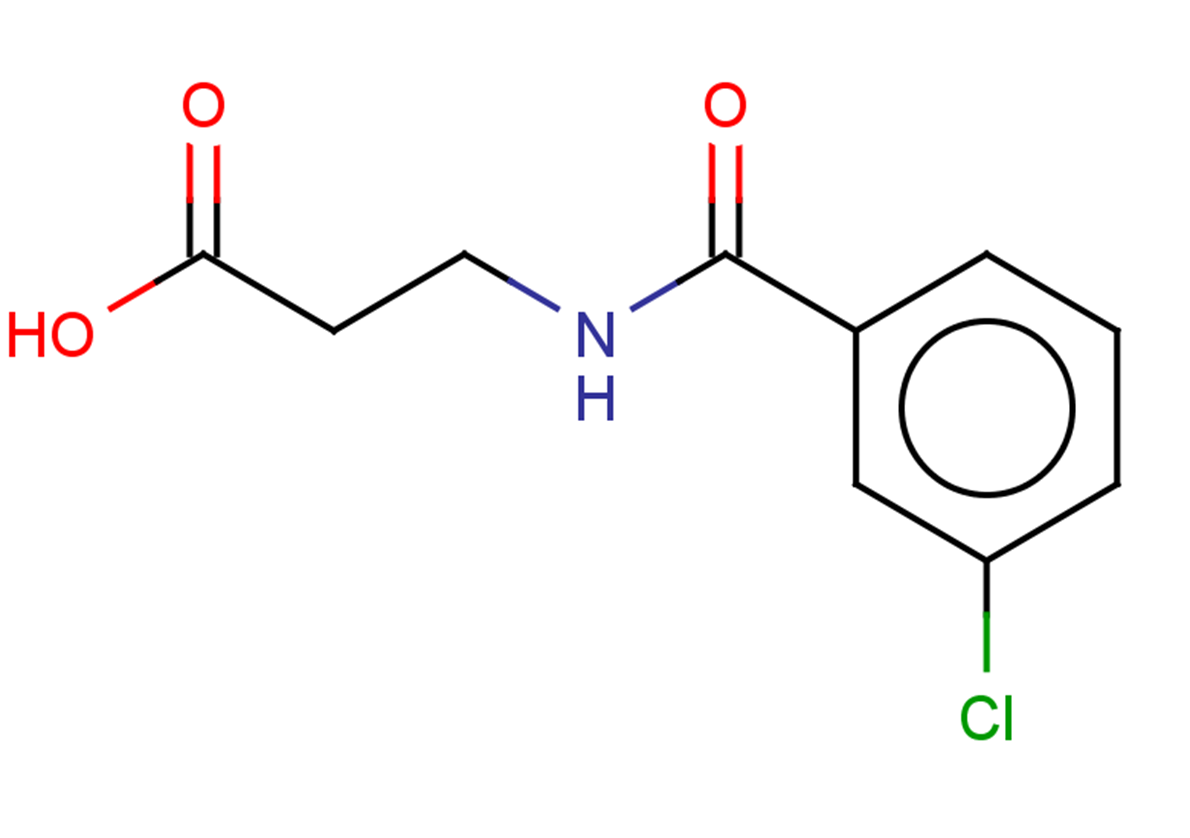 3-[(3-CHLOROPHENYL)FORMAMIDO]PROPANOIC ACID
