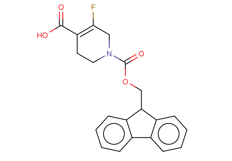 1-{[(9H-fluoren-9-yl)methoxy]carbonyl}-5-fluoro-1,2,3,6-tetrahydropyridine-4-carboxylic acid