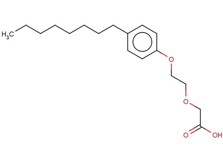 2-[2-(4-octylphenoxy)ethoxy]acetic acid