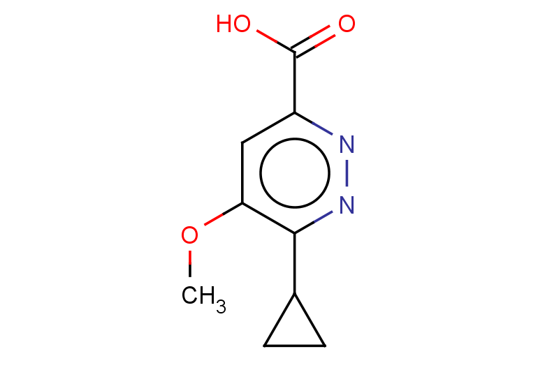6-cyclopropyl-5-methoxypyridazine-3-carboxylic acid