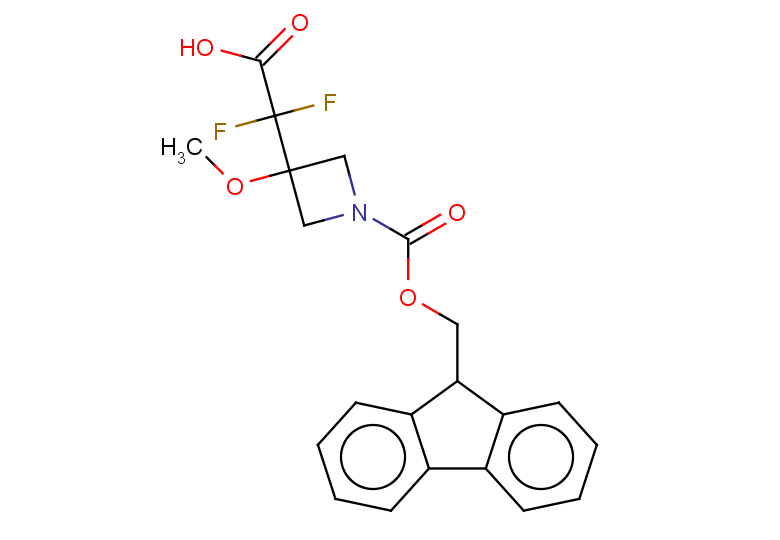 2-(1-{[(9H-fluoren-9-yl)methoxy]carbonyl}-3-methoxyazetidin-3-yl)-2,2-difluoroacetic acid