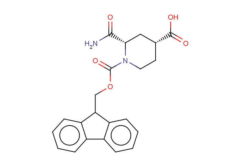 rac-(2R,4S)-2-carbamoyl-1-{[(9H-fluoren-9-yl)methoxy]carbonyl}piperidine-4-carboxylic acid