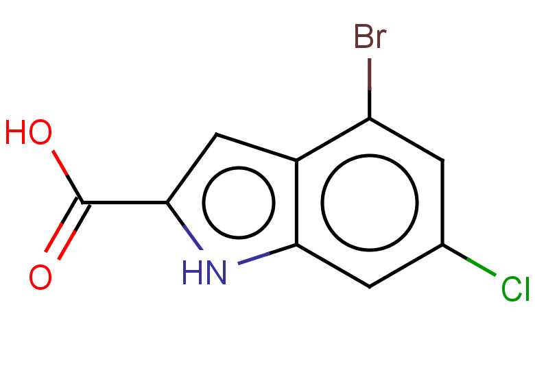 4-bromo-6-chloro-1H-indole-2-carboxylic acid