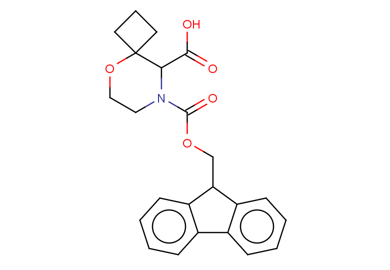 8-{[(9H-fluoren-9-yl)methoxy]carbonyl}-5-oxa-8-azaspiro[3.5]nonane-9-carboxylic acid