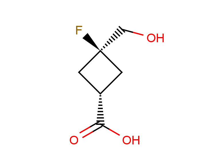 rac-(1r,3r)-3-fluoro-3-(hydroxymethyl)cyclobutane-1-carboxylic acid