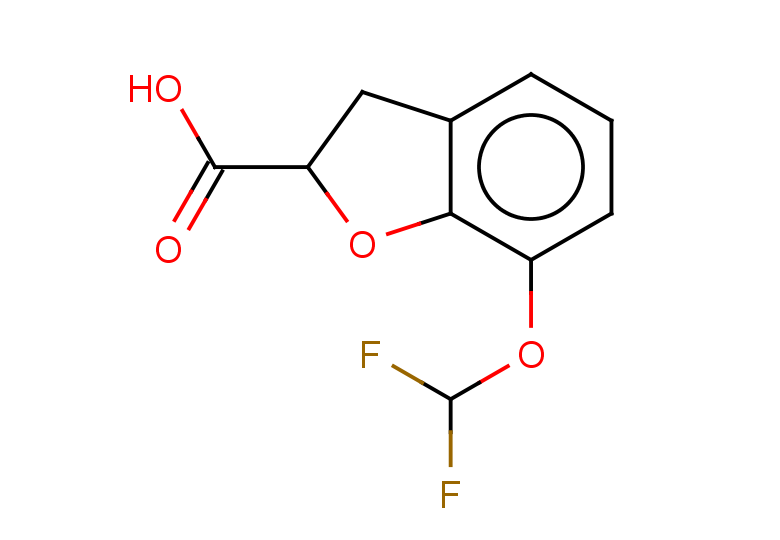 7-(difluoromethoxy)-2,3-dihydro-1-benzofuran-2-carboxylic acid