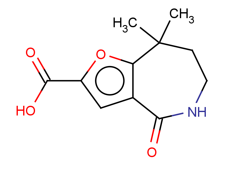 8,8-dimethyl-4-oxo-4H,5H,6H,7H,8H-furo[3,2-c]azepine-2-carboxylic acid