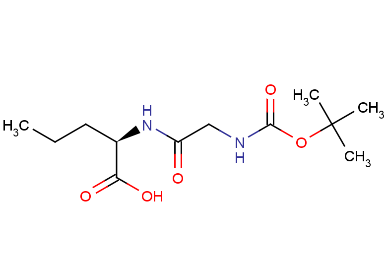 (2R)-2-(2-{[(tert-butoxy)carbonyl]amino}acetamido)pentanoic acid