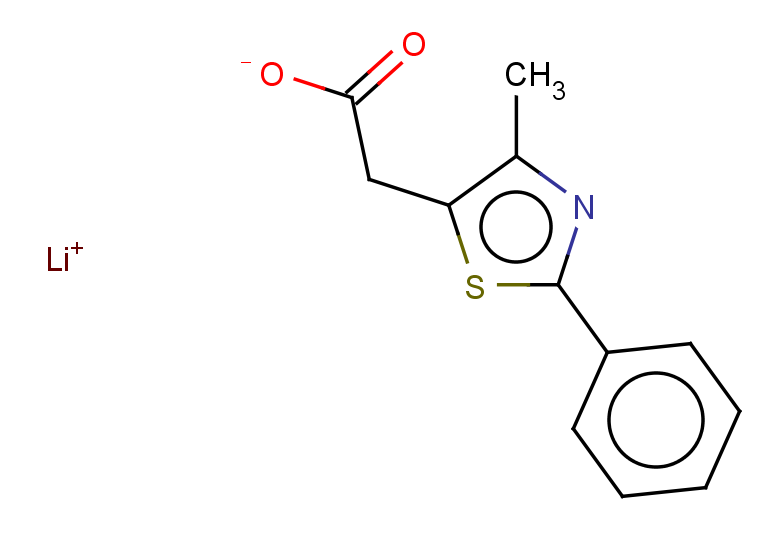 lithium(1+) ion 2-(4-methyl-2-phenyl-1,3-thiazol-5-yl)acetate