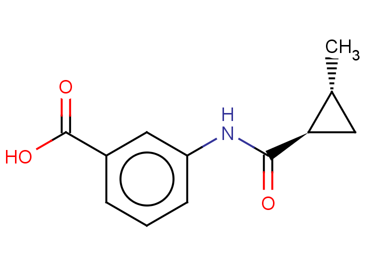 rac-3-[(1R,2R)-2-methylcyclopropaneamido]benzoic acid, trans