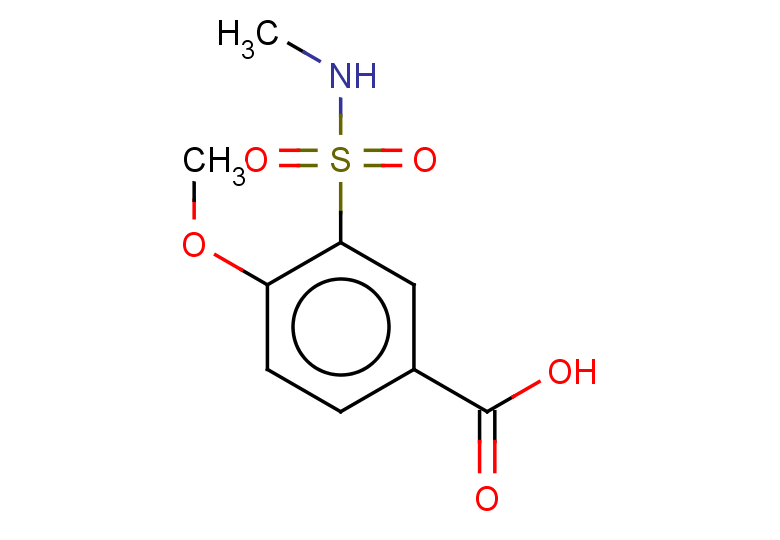 4-methoxy-3-(methylsulfamoyl)benzoic acid