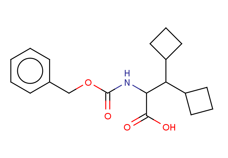 2-{[(benzyloxy)carbonyl]amino}-3,3-dicyclobutylpropanoic acid