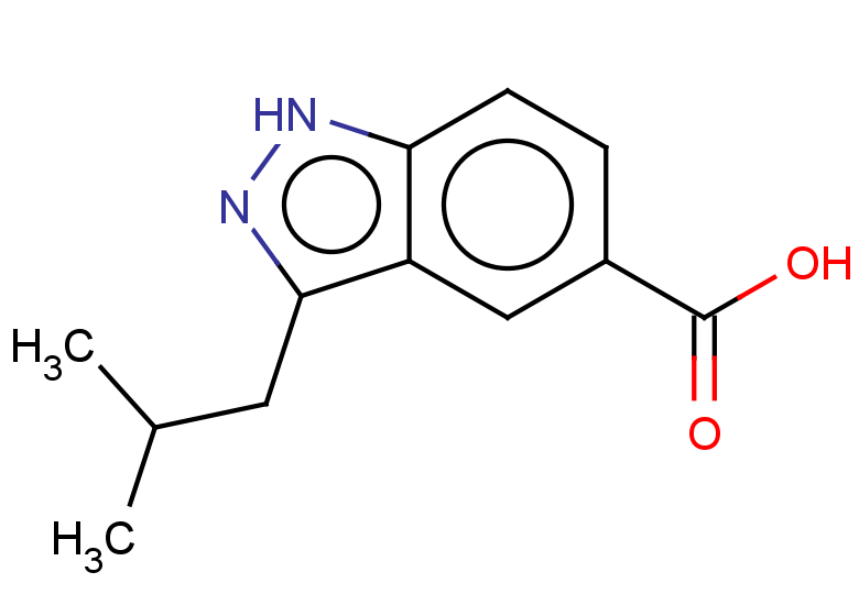 3-(2-methylpropyl)-1H-indazole-5-carboxylic acid