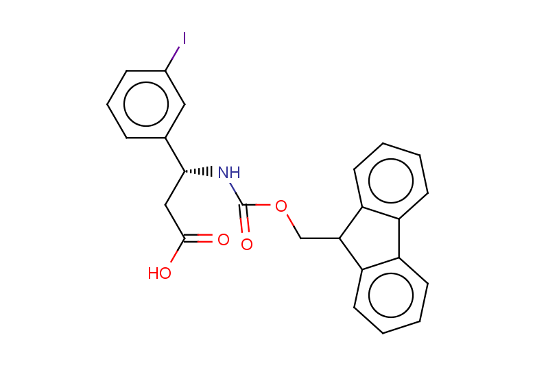 (3R)-3-({[(9H-fluoren-9-yl)methoxy]carbonyl}amino)-3-(3-iodophenyl)propanoic acid