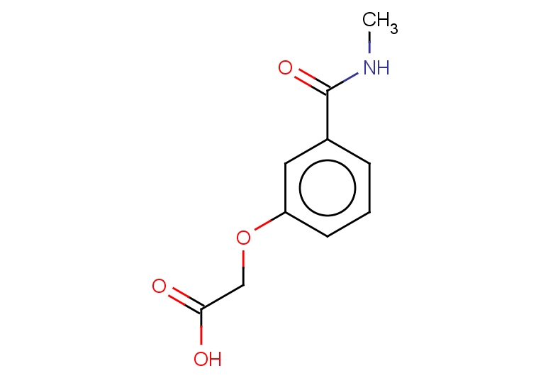 2-[3-(methylcarbamoyl)phenoxy]acetic acid
